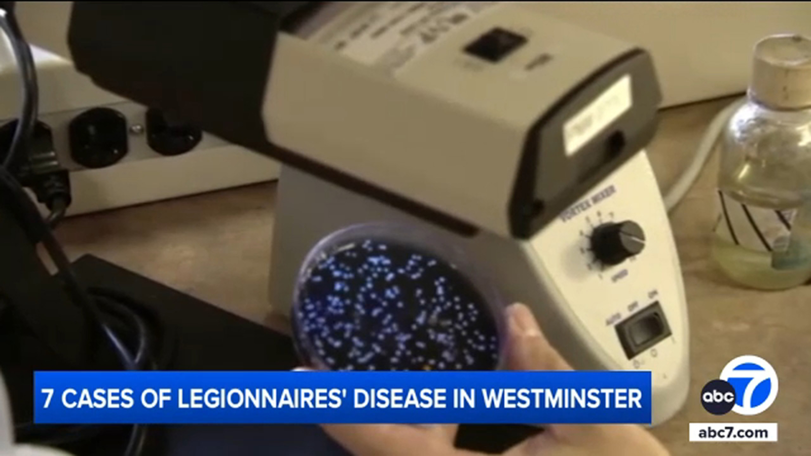 Orange County health officials issue warning after 7 cases of Legionnaires