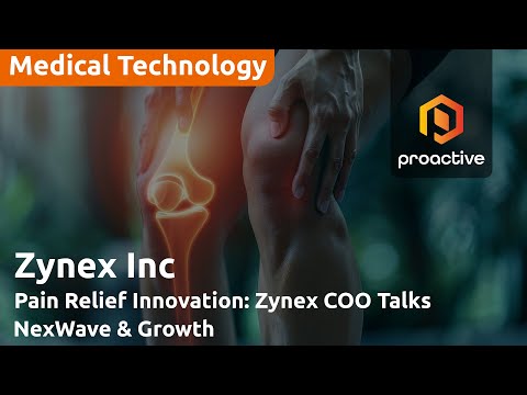 Zynex Medical COO discusses expanding role in non-opioid pain management [Video]