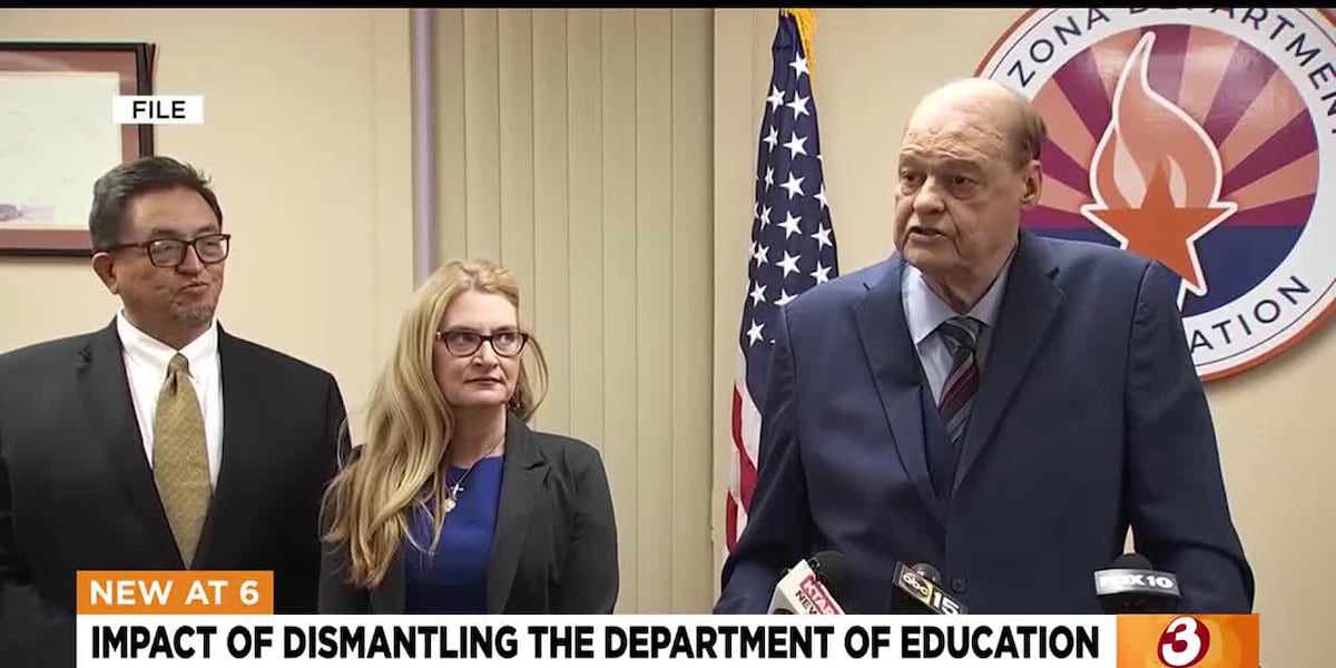 What would happen for Arizona students if the Department of Education was dismantled? [Video]