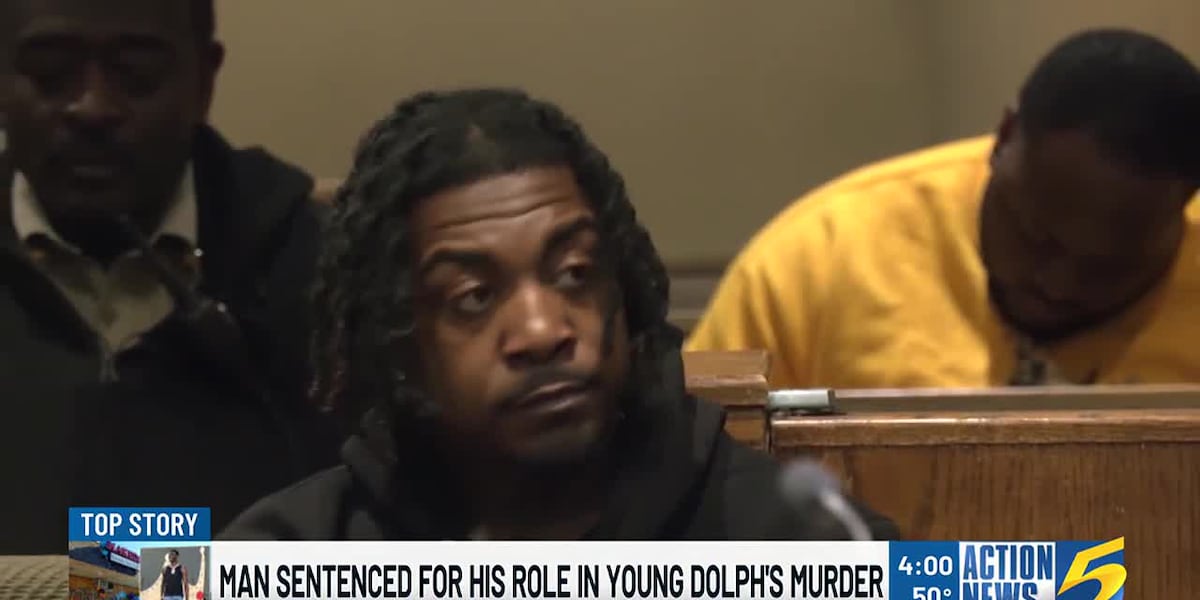 Man sentenced to probation for role in Young Dolphs murder [Video]