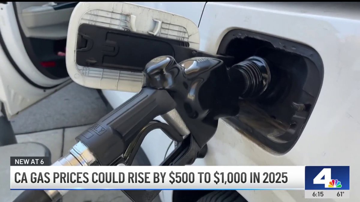 Study shows California gas prices could see major rise in 2025  NBC Los Angeles [Video]