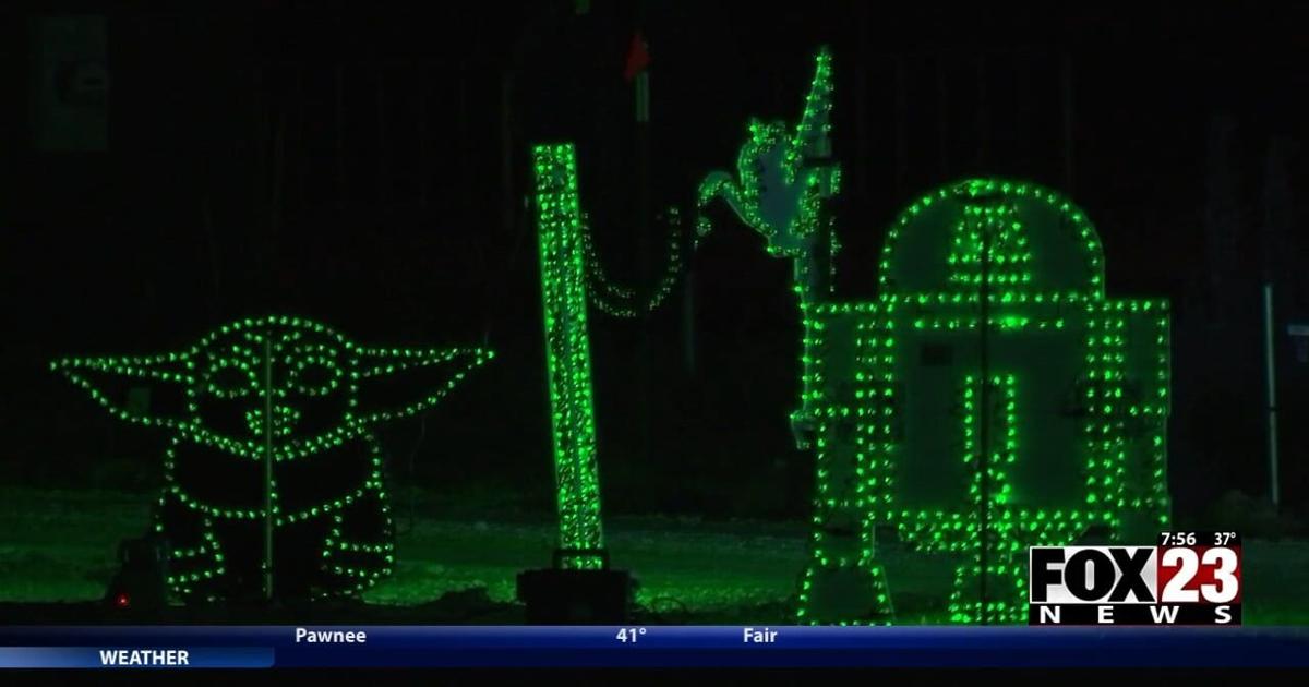 Video: New drive-thru Christmas lights offer interactive experience in Tulsa | News [Video]