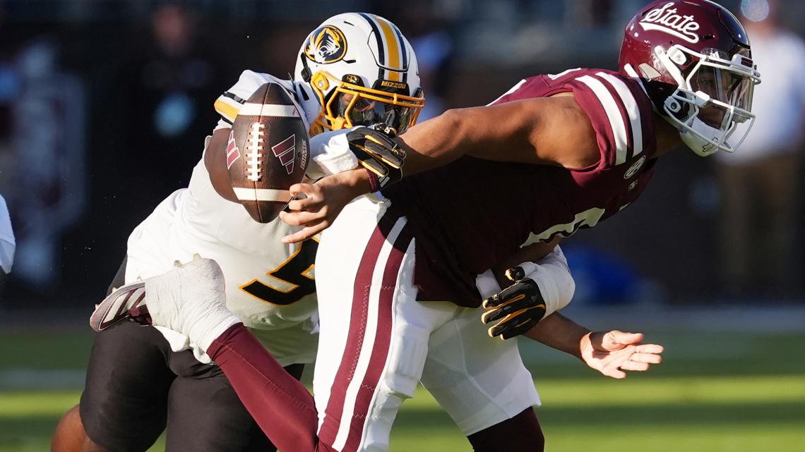 Missouri beats Mississippi State 39-20; Carroll runs for 3 TDs [Video]