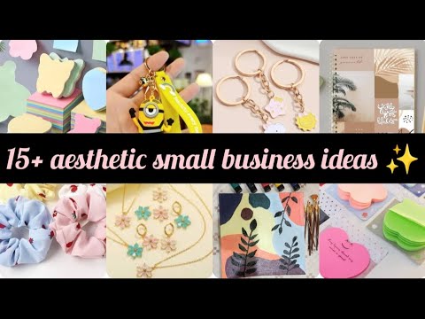 15+ aesthetic small business ideas ✨ you should start at this time| part 2 @dreamsinkscraft3710 [Video]