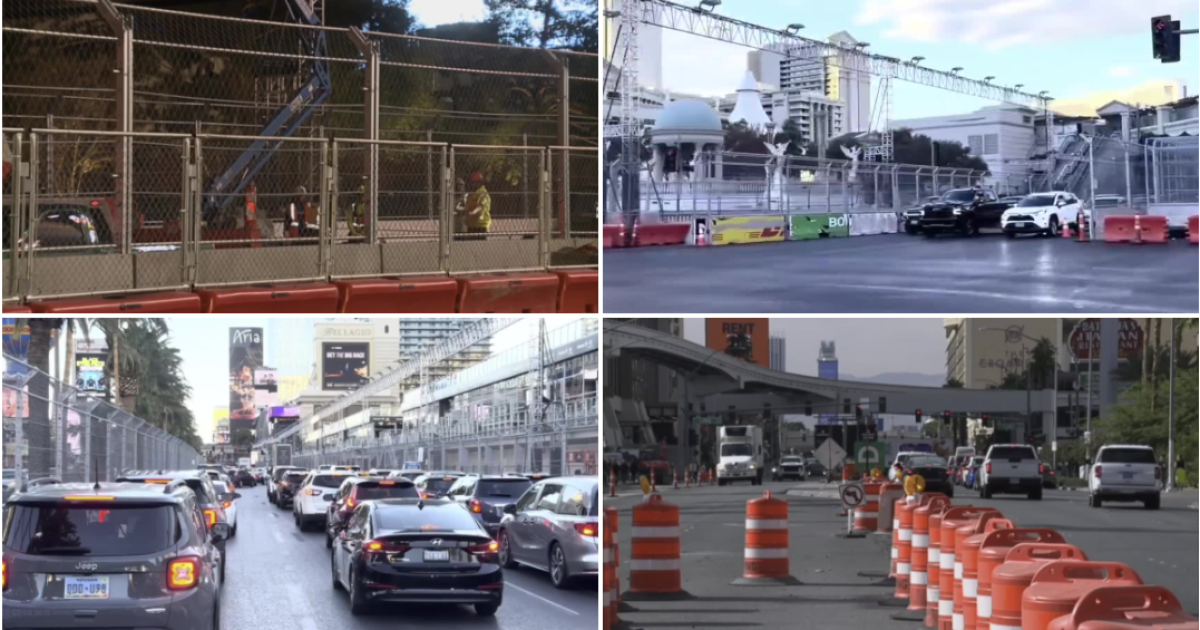 How tearing down the F1 Las Vegas Grand Prix track could impact your commute [Video]