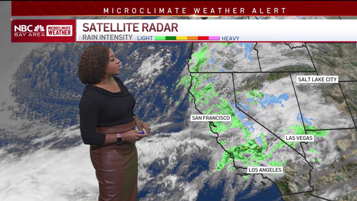 Rain becomes scattered  NBC Bay Area [Video]