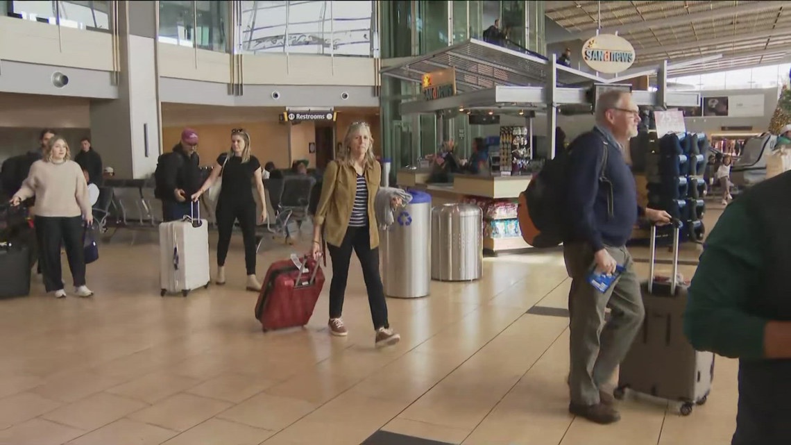 Thanksgiving travel ramps up at San Diego International [Video]