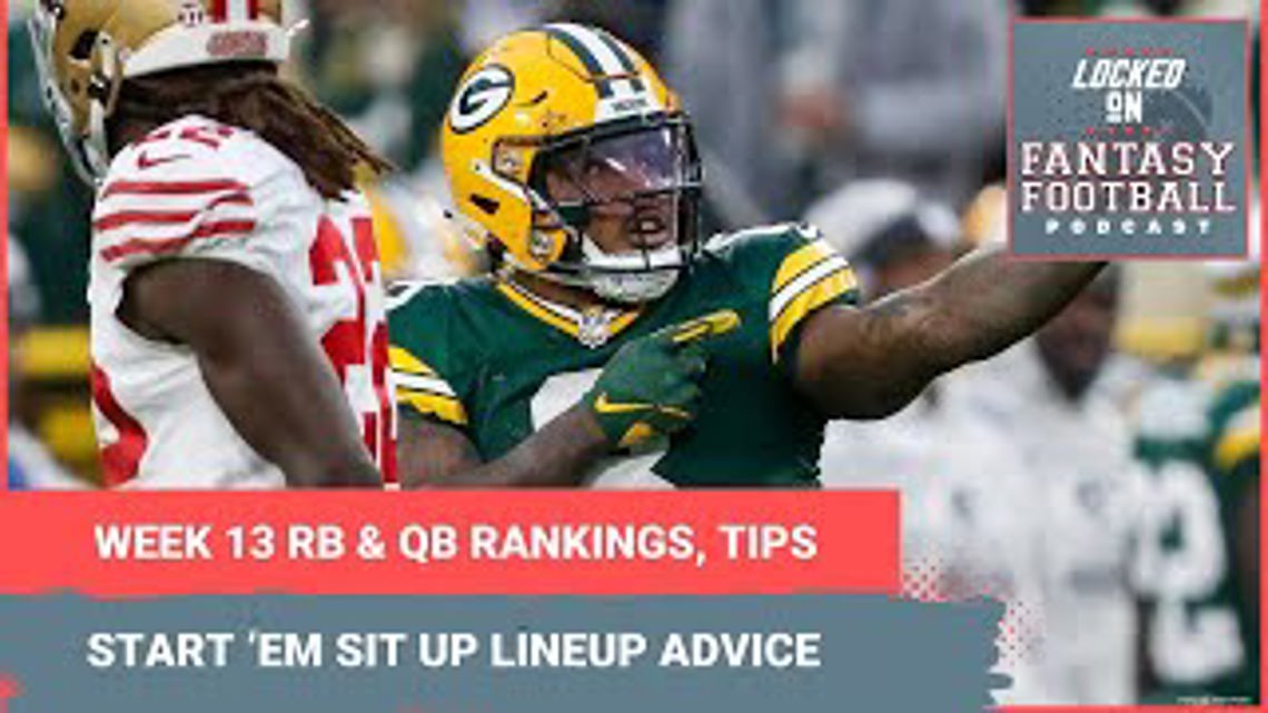 Fantasy football Week 13 RB and QB rankings: BEST starts for your lineups, sleepers, sits and busts [Video]