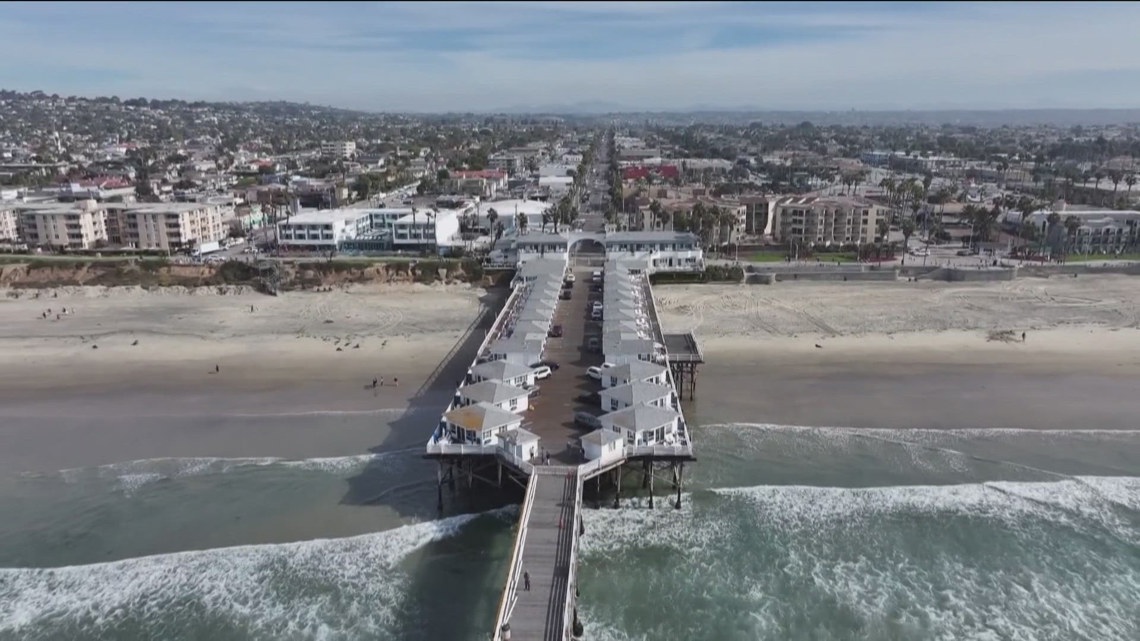 Repair work underway on Pacific Beach’s Crystal Pier [Video]