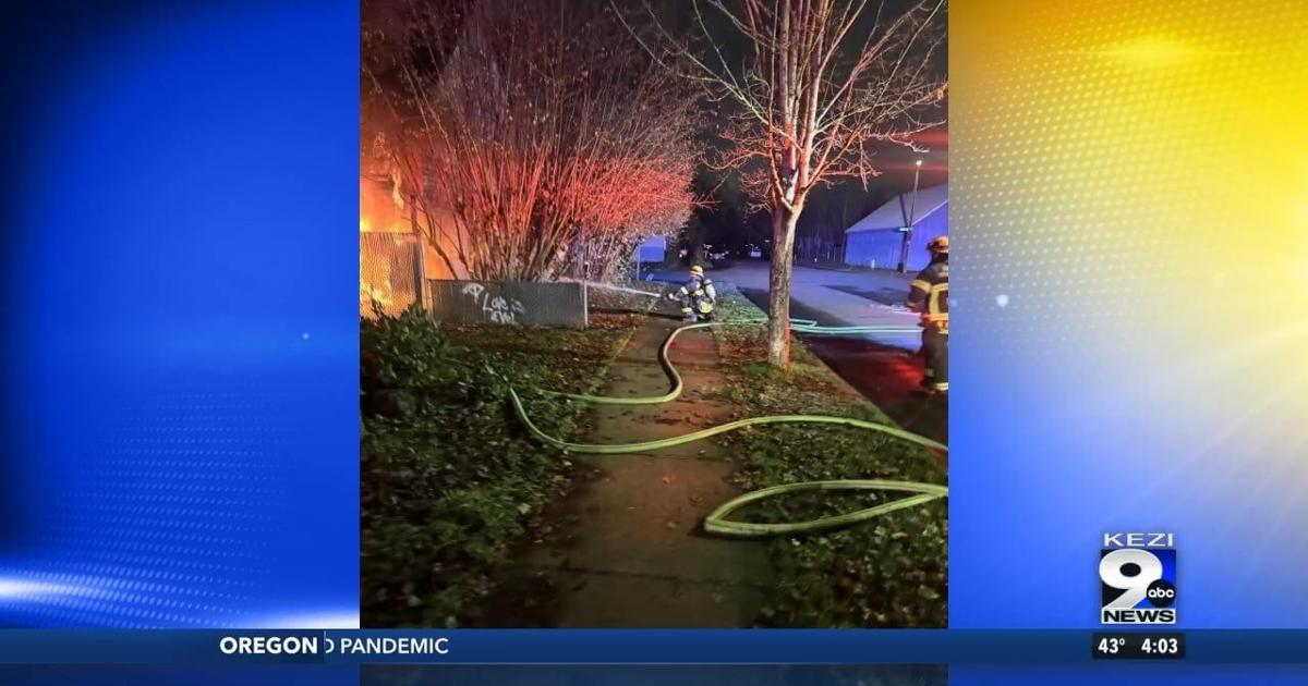 Crews tackle abandoned house fire | Video