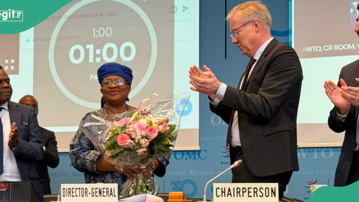 BREAKING: WTO General Council Reappoints Ngozi Okonjo-Iweala for Second Term as Director-General [Video]