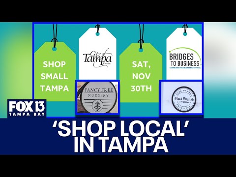 The City of Tampa is encouraging residents to ‘Shop Local’ this holiday season [Video]