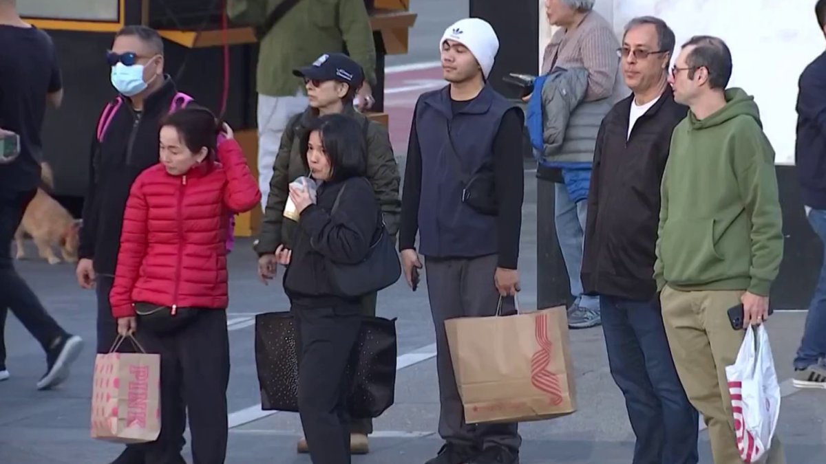 Downtown San Francisco sees Black Friday crowds  NBC Bay Area [Video]