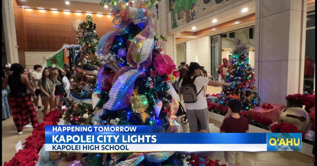 Annual Kapolei City Lights Parade on Saturday night | News [Video]