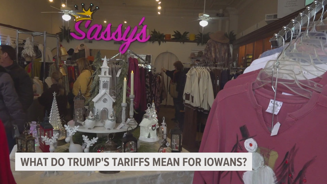 Iowa small businesses worry about Trumps proposed tariffs [Video]