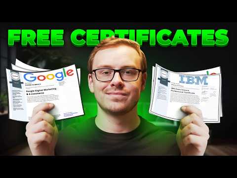 5 FREE Online Courses With Certificates (2024) [Video]