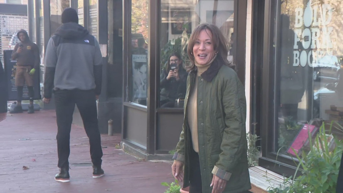 Kamala Harris visits DC bookstore for Small Business Saturday [Video]