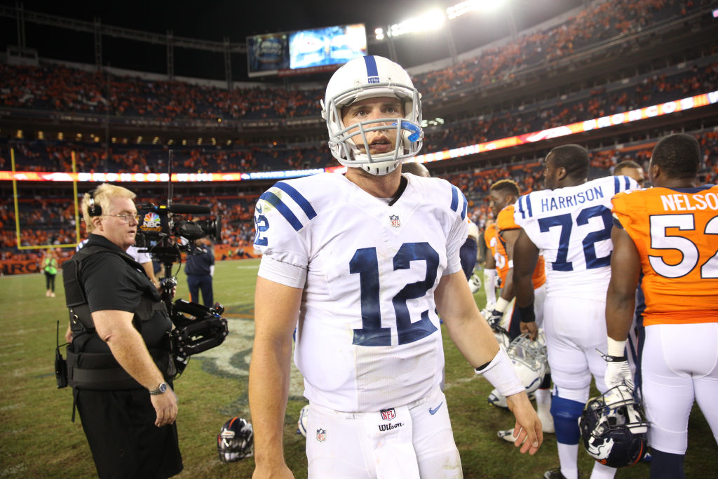 Andrew Luck Returns to Stanford as Football GM [Video]