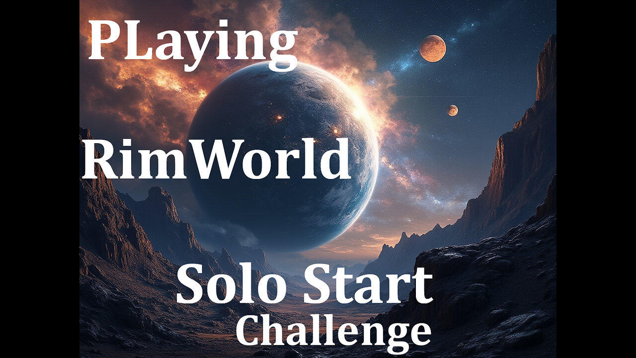 RimWorld / Solo Rich Guy Start [Video]