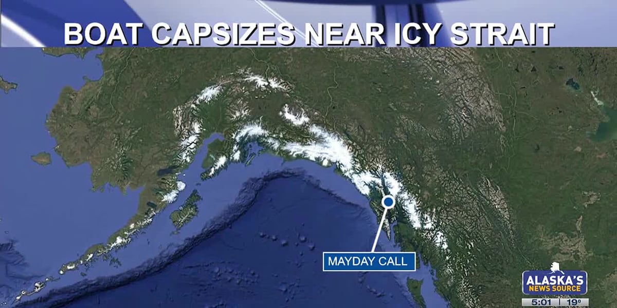 U.S. Coast Guard continues search for capsized fishing vessel near Icy Strait [Video]