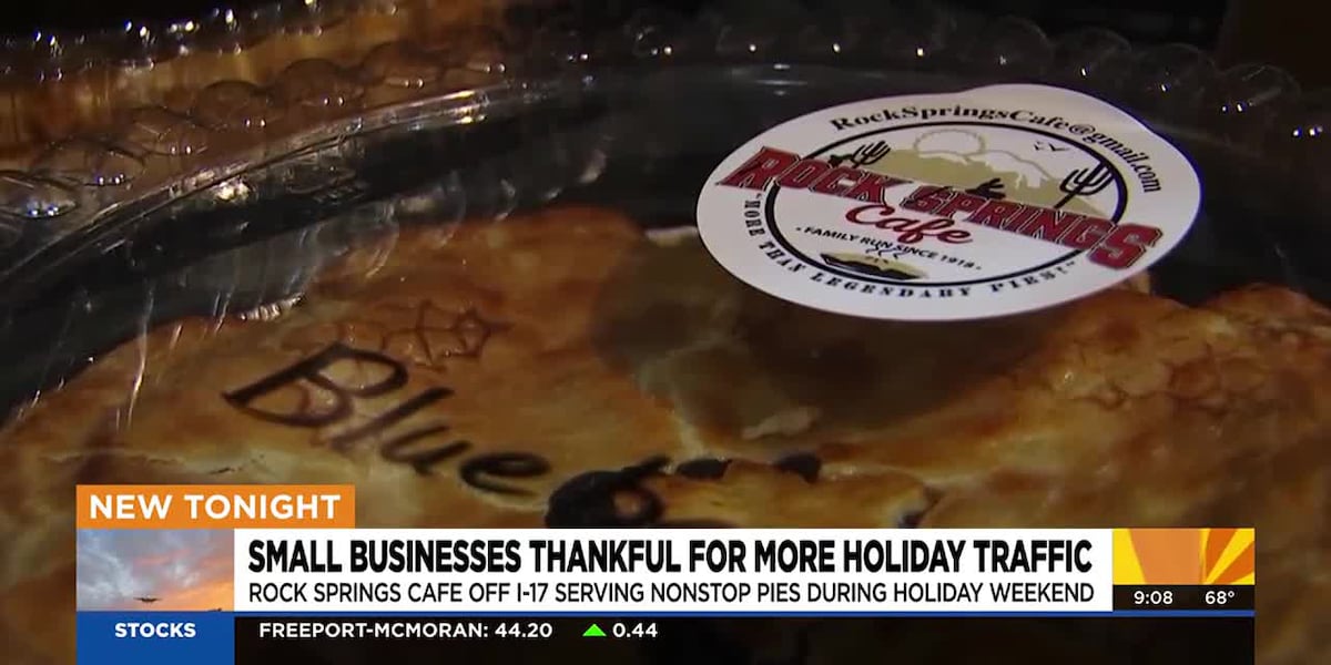 Arizona small business thankful for holiday traffic [Video]