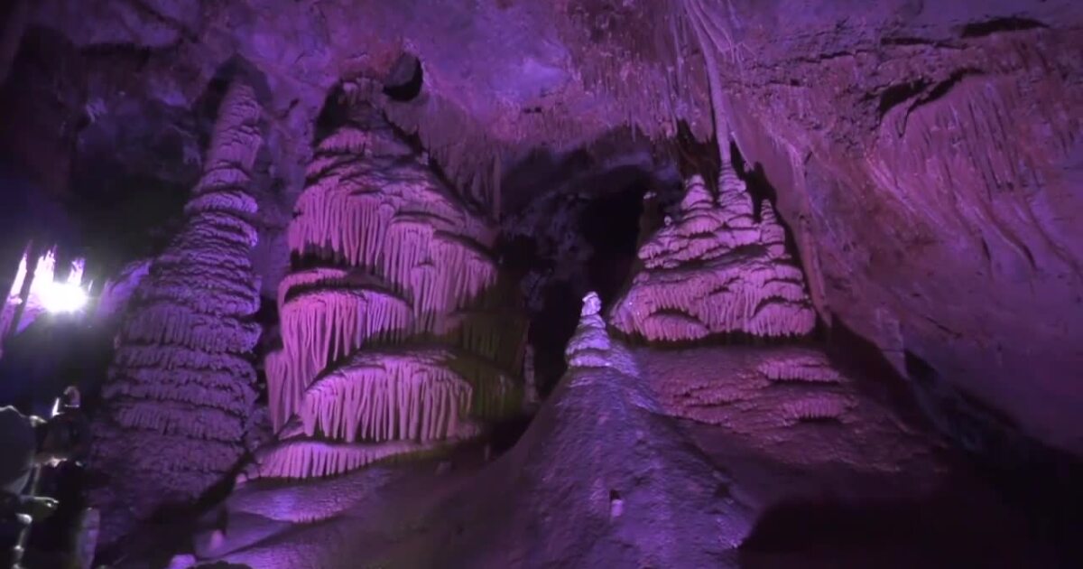 Reserve your spot for a candlelight tour of Lewis and Clark Caverns [Video]