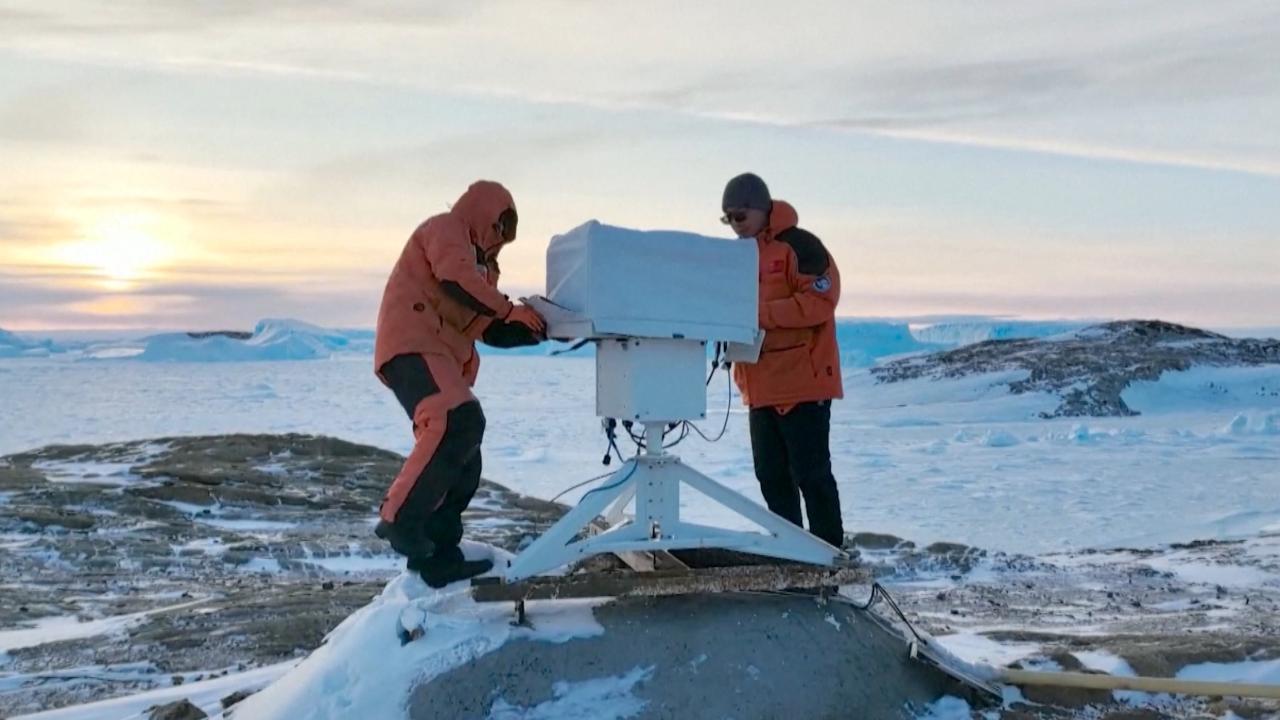 China builds atmospheric background station in Antarctica [Video]