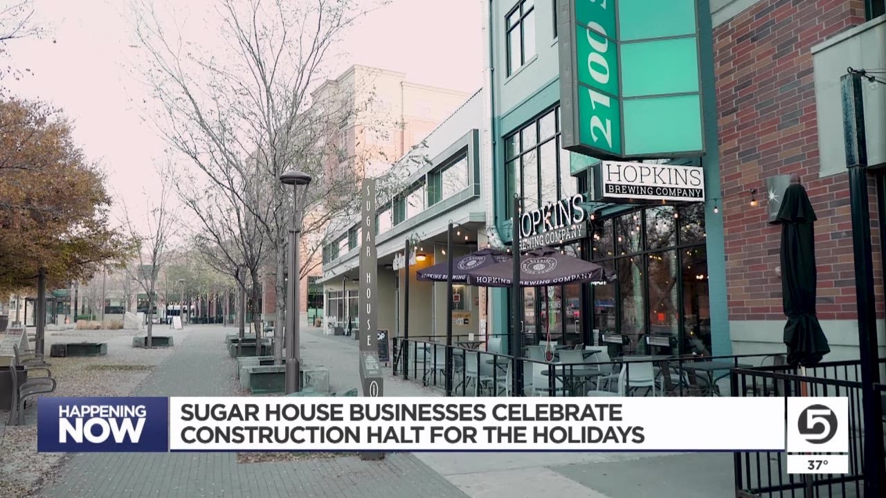 Video: Sugar House businesses celebrate construction halt for the holidays [Video]