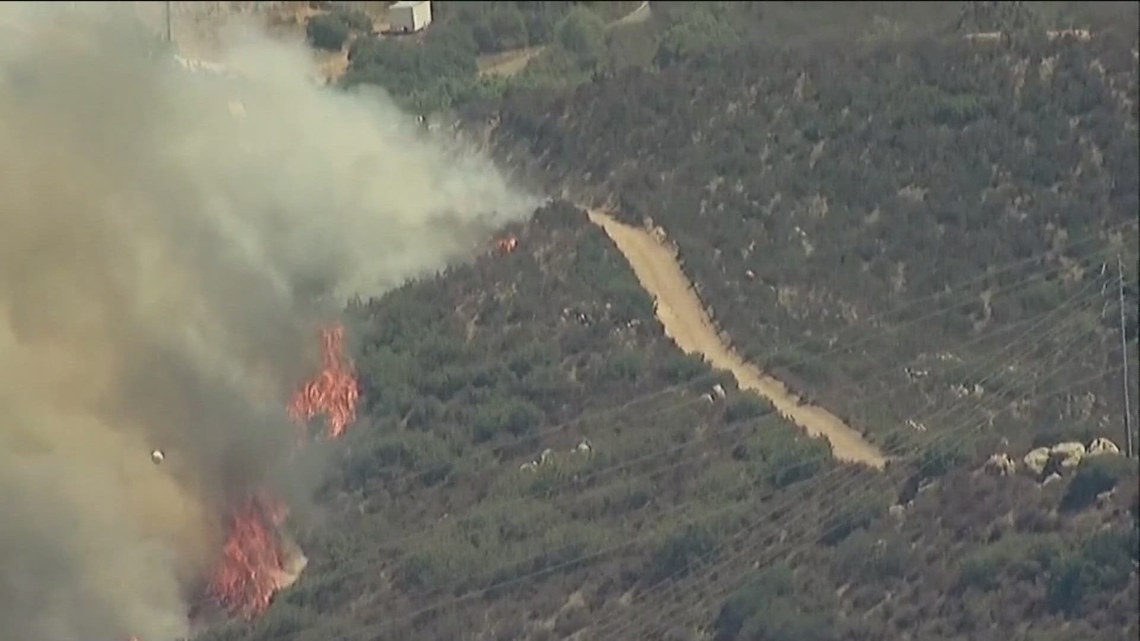 Homeless suspect arrested for allegedly starting wildfires in eastern San Diego County [Video]