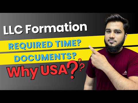 Business Registration in USA: Required Time & Documents For LLC Formation [Video]