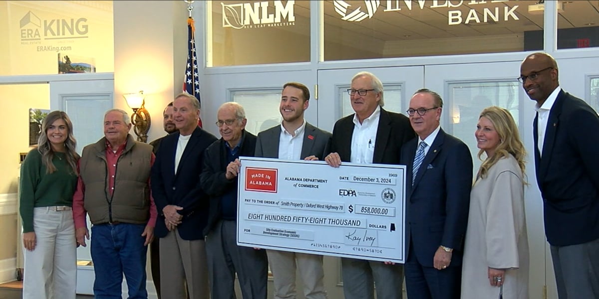 Calhoun County receives grant money to develop potential industrial sites [Video]