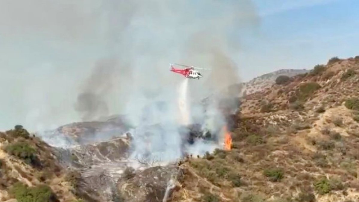 Brush fire in Burbank prompts voluntary evacuation orders  NBC 7 San Diego [Video]