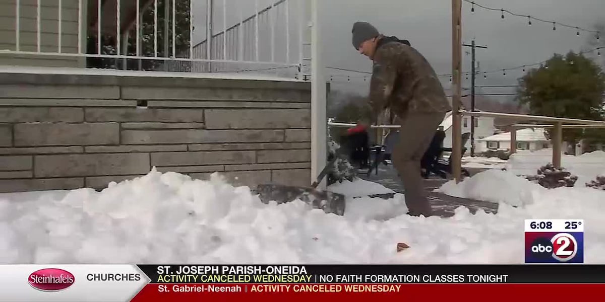 Door Countys Fish Creek hit with heavy overnight snow [Video]