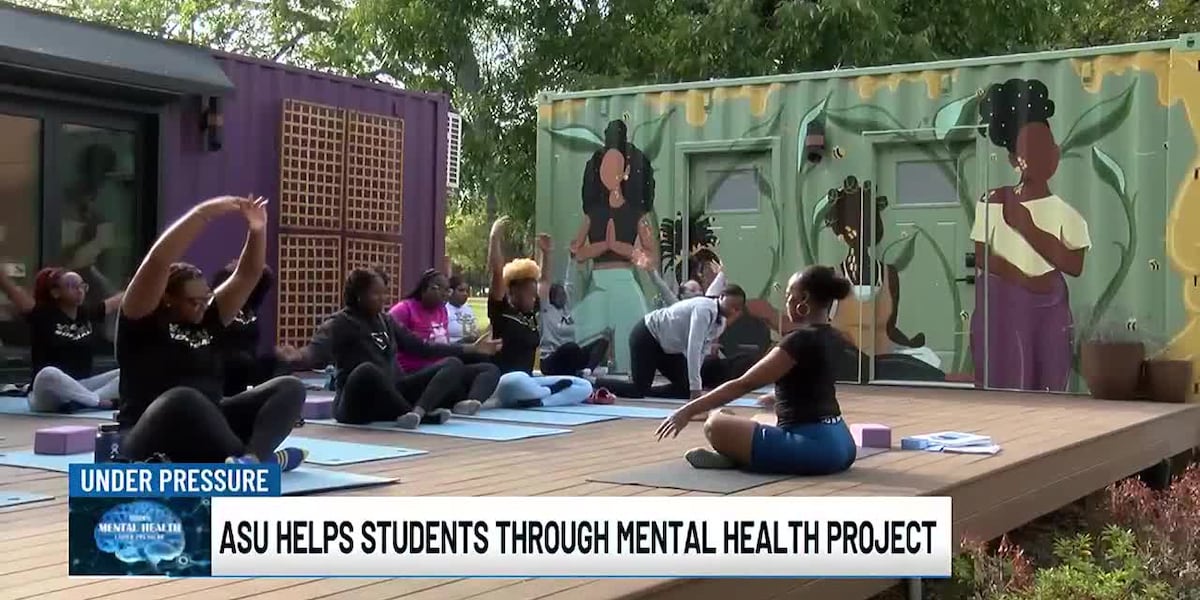 Under Pressure: ASU helps students through mental health project [Video]