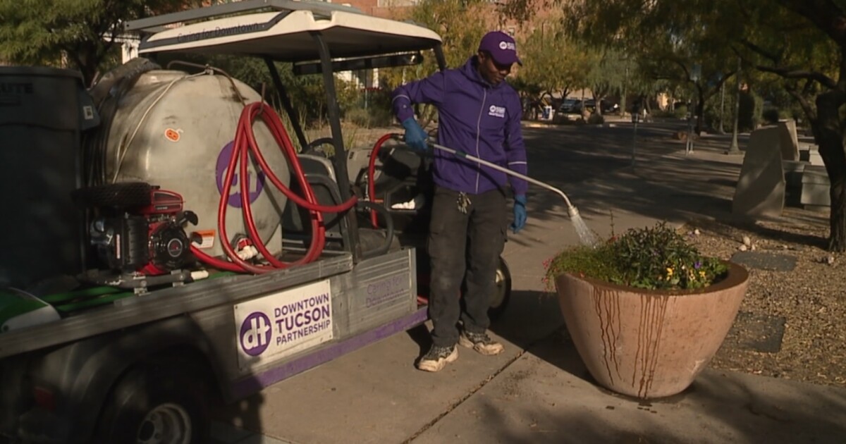 Downtown Tucson Partnership starts using reclaimed water in planters downtown [Video]