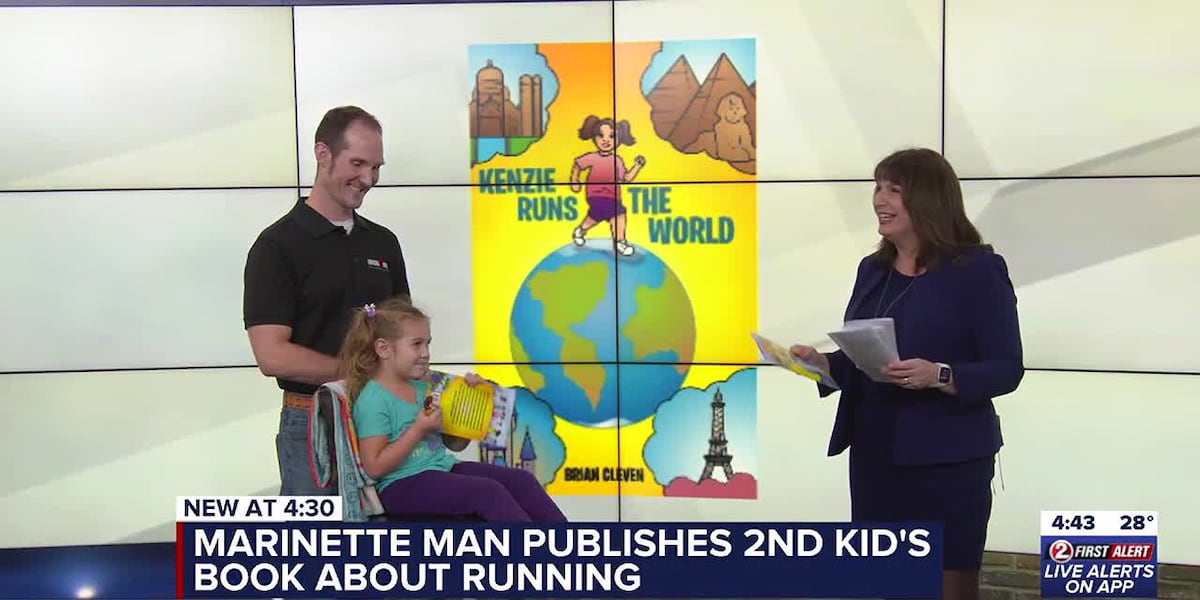 Marinette man publishes second book about running [Video]