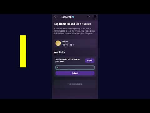 Top Home-Based Side Hustles | Tapswap Code [Video]