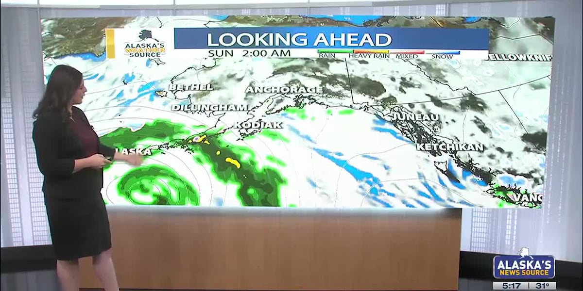 Storms ensure chances of rain and snow [Video]