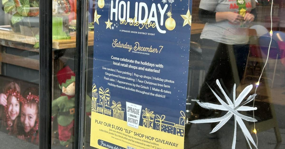 Small businesses unite for Holiday on the Ave celebration in Spokane | News [Video]