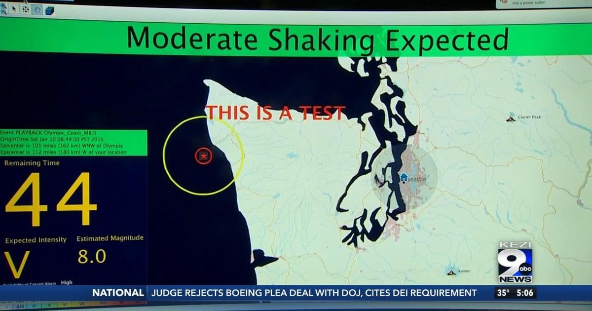 Oregon Shake Alert app alerts residents of earthquake dangers | Video