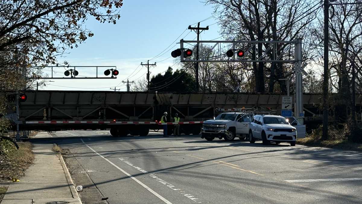 One dead after hit by train on East Market Street , Guilford County EMS says [Video]