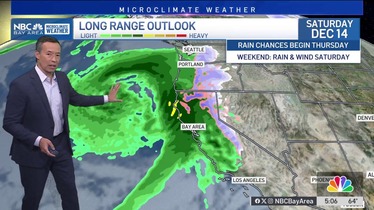 dry wind Monday, rain later this week  NBC Bay Area [Video]