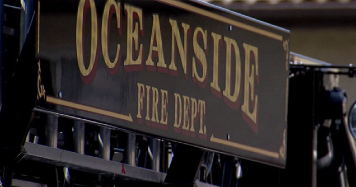 Unattended cigarette sparks fire that destroys Oceanside home; firefighter hurt [Video]