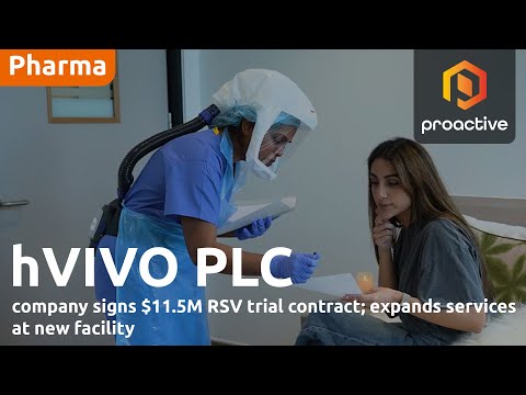 hVIVO signs £11.5M RSV trial contract; expands services at new facility [Video]