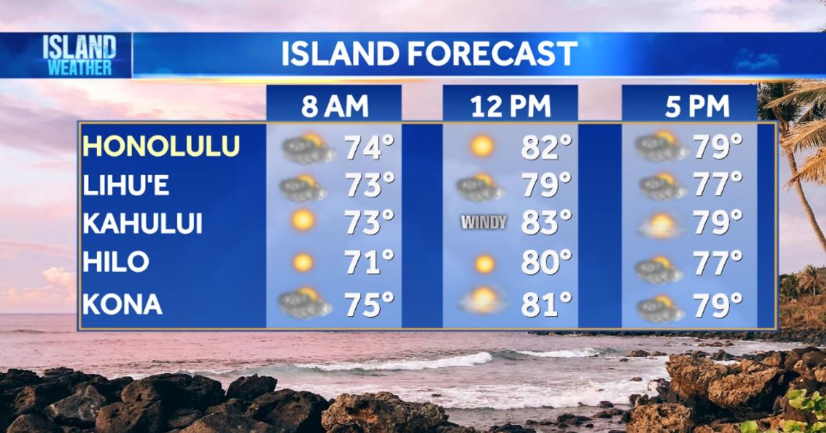 Monday Weather – Trade winds start to pick up, isolated showers, lots of sunshine | Local [Video]