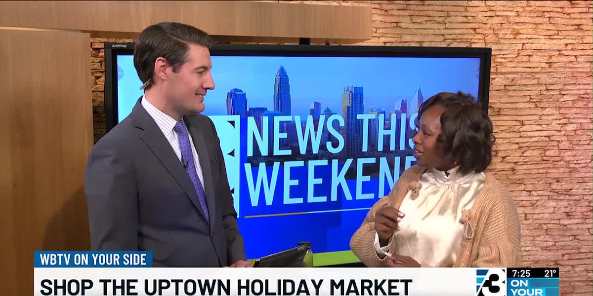 Supporting small businesses at the Uptown Holiday Market [Video]