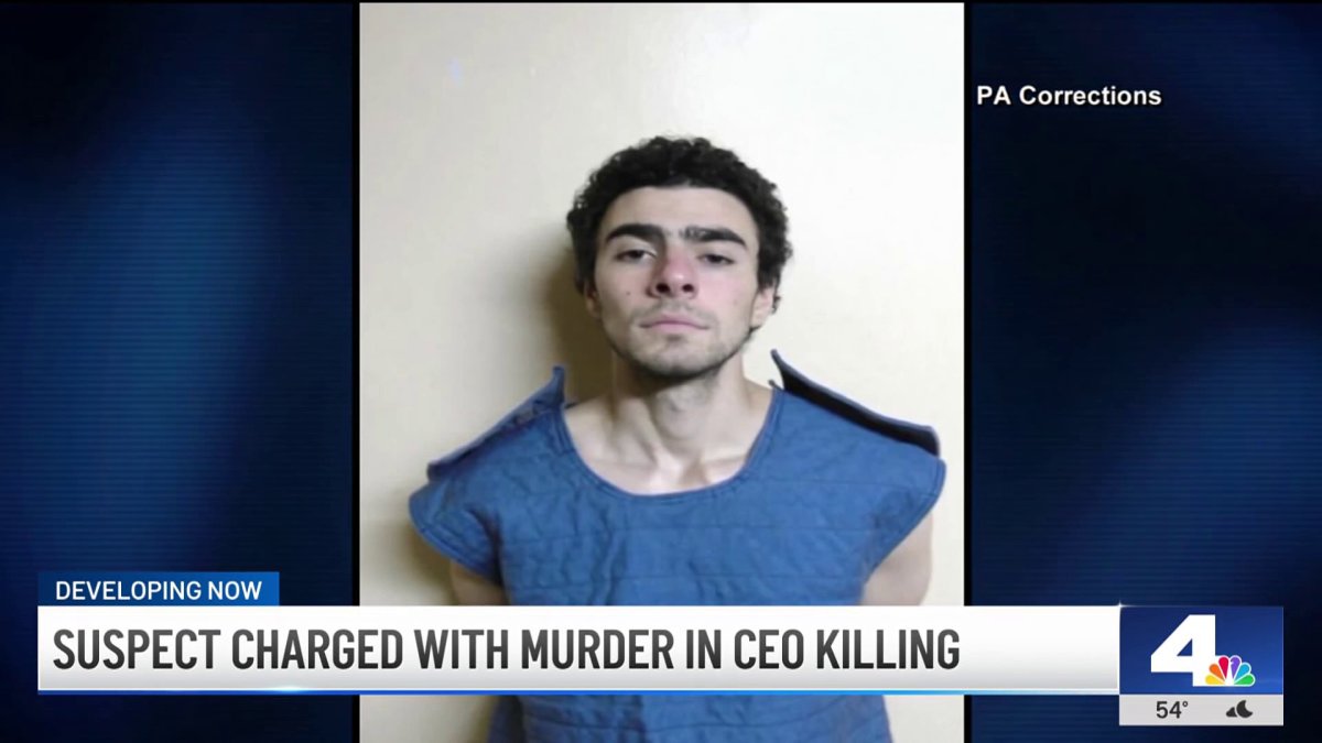 Suspect charged with murder in CEO killing  NBC Los Angeles [Video]