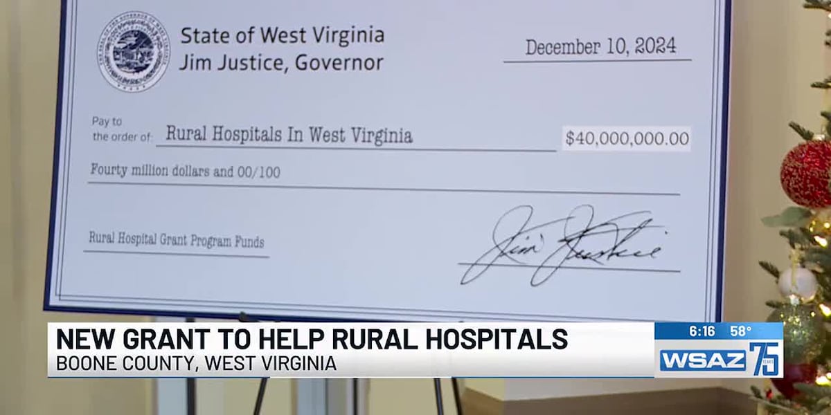 New grant helps Boone Memorial Health expand [Video]