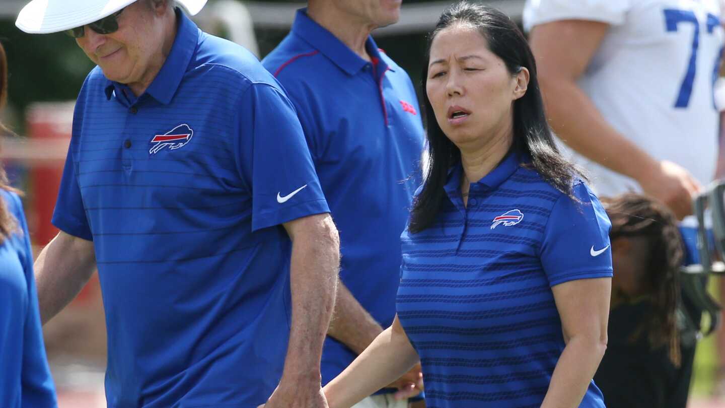 Terry Pegula on his wife, co-owner Kim Pegula: We all miss her [Video]