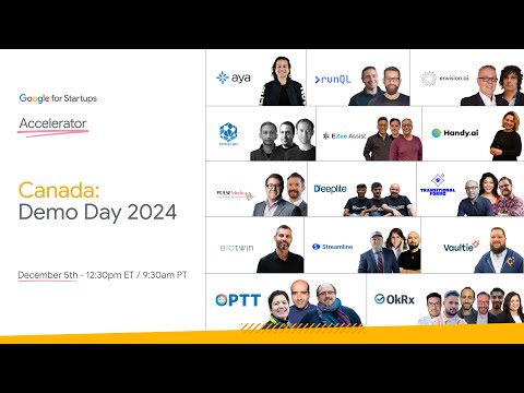 Google for Startups Accelerator: Canada – Demo Day 2024 [Video]